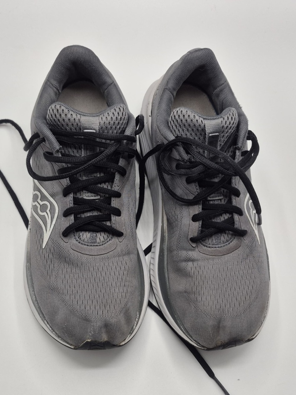 Saucony Gray and Black Men's Running Shoes